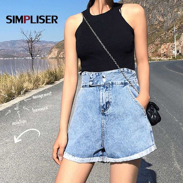 

2019 summer jeans shorts for women denim blue white black ladies fashion trousers hip push up femme retro jeans female pant