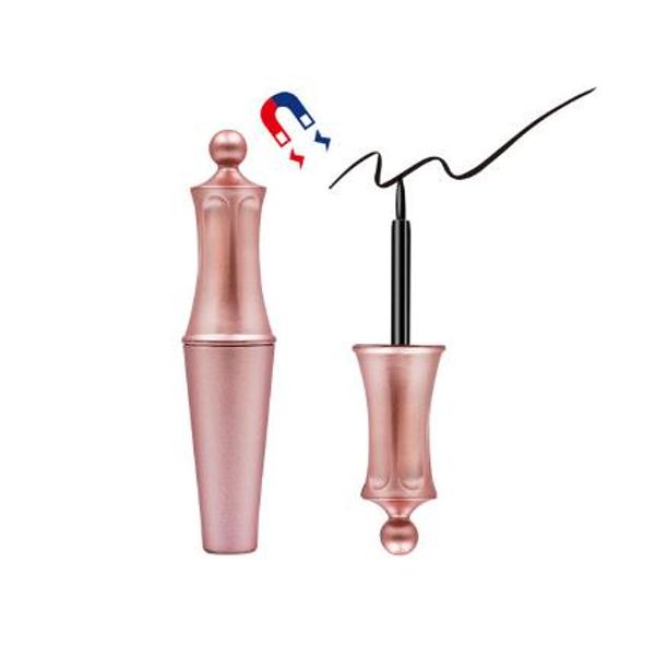 

magnetic liquid eyeliner for magnetic false eyelashes waterproof eye liner rose gold makeup easy to wear quick dry liquid eyelin