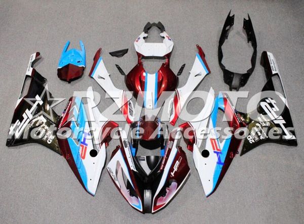 

4 gifts new abs motorcycle full fairings set fit for bmw s1000rr 2015 2016 15 16 body set red wine
