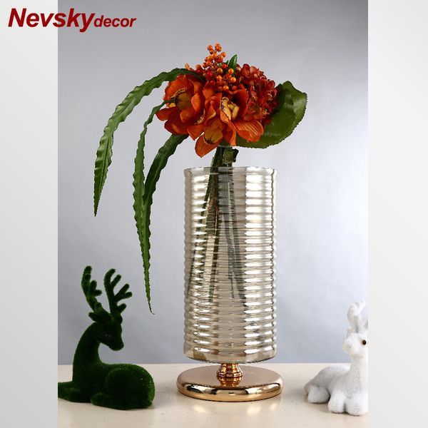 

glass vase decoration home floreros vases for flowers floor vase mariage decor for homes tablemodern terrarium