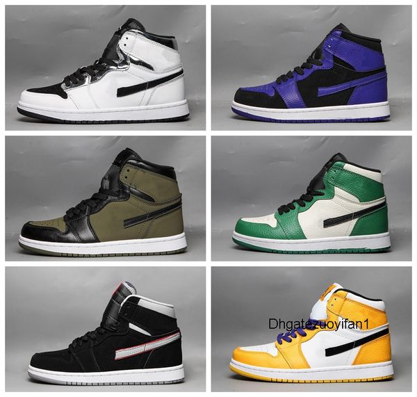 

arrive jumpman 1 satin shattered backboard rookie year leonard mens basketball shoes 1s sports sneakers size 36-45