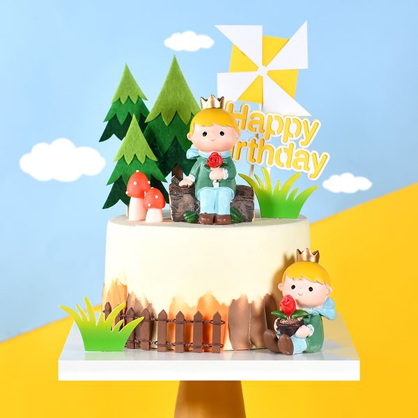 

cakelove little prince boy cake er cupcake party for baking birthday decoration cake decorating tools baking accessories