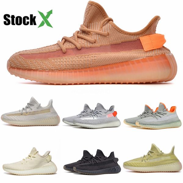 

new carbon blue kanye west running shoes men women magnet vanta tephra inertia static triple black s sneakers mens designer shoes #qa452