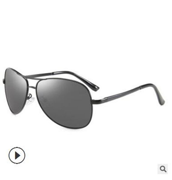 

2019 soscar pilot sunglasses for men women fashion brand designer sunglasses metal frame glass lens uv400 excellent quality sunglasses 58mm, White;black