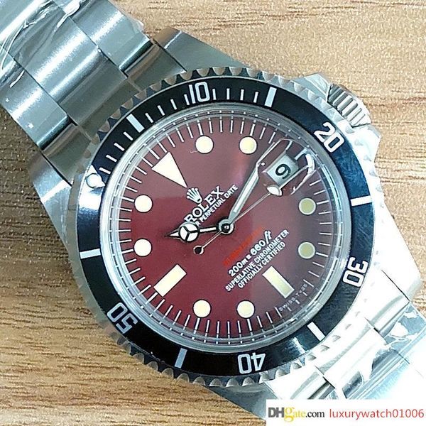 

2020 luxury wristwatch vintage #5514 asia movement automatic mechanical movement stainless steel fashion brand men s watch wristwatch