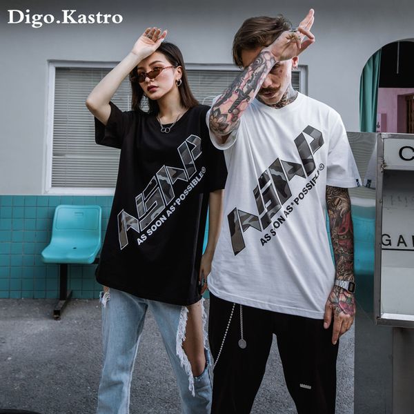 

2019 ins style men/ women t-shirt mvp letter printing casual t-shirtround neck cartoon couple short-sleeved t-shirt, White;black