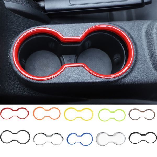 Front Water Cup Holder New Abs Car Interior Accessories For Jeep Wrangler Compass 2011 2017 Red Blue Car Decorations For Guys Car Decorations Interior