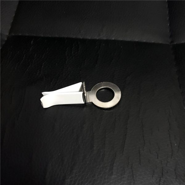 

5 pcs auto air conditioner air outlet perfume clip white stainless steel perfume, glass bottle fittings, clip