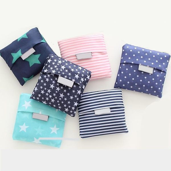 

new arrive nylon foldable shopping bags reusable grocery storage bag eco friendly shopping bags tote bags