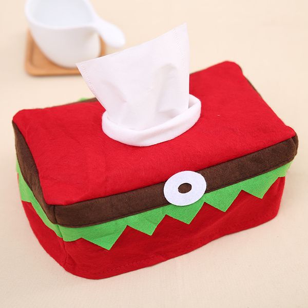 

1pc christmas style elf tissue box decoration creative napkin holder