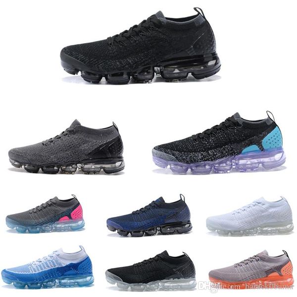 

New 2.0 Flagship Shoes men women white Black pink knitting trainers fashion designer sneakers Casual shoes