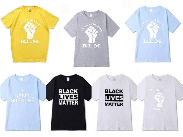 

я не могу дышать! лето новая молодежь вышивки письмо хлопок футболки повседневная шею мужские рукава короткие мужчины дизайнер футболки футб, White;black