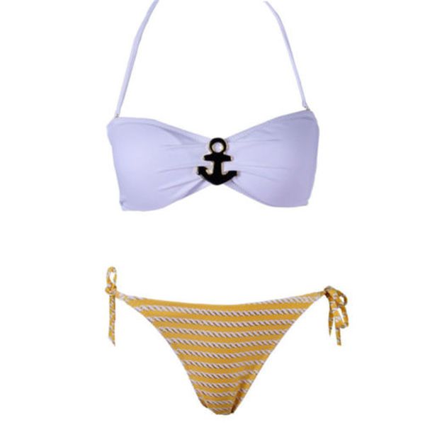 

women's bikini set bandage swimsuit swimwear push-up bra bathing suit beach
