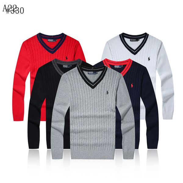 

round neck sweater pullover clothing designers cotton knit sweater 2020 winter autumn men and women luxury goods, White;black