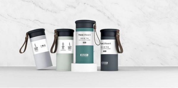 

новый 10oz нержавеющей стали тощий тумблер изолированный вакуумные бутылки двойными стенками стакана воды открытый портативный drinkings кол