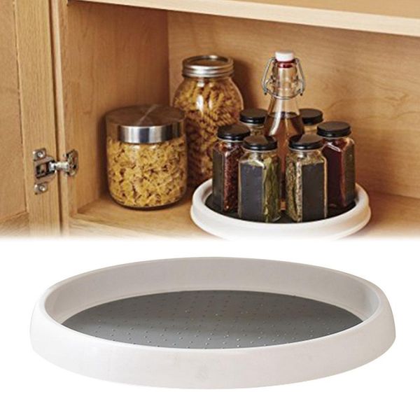 2019 360 Rotation Non Skid Spice Rack Pantry Cabinet Turntable
