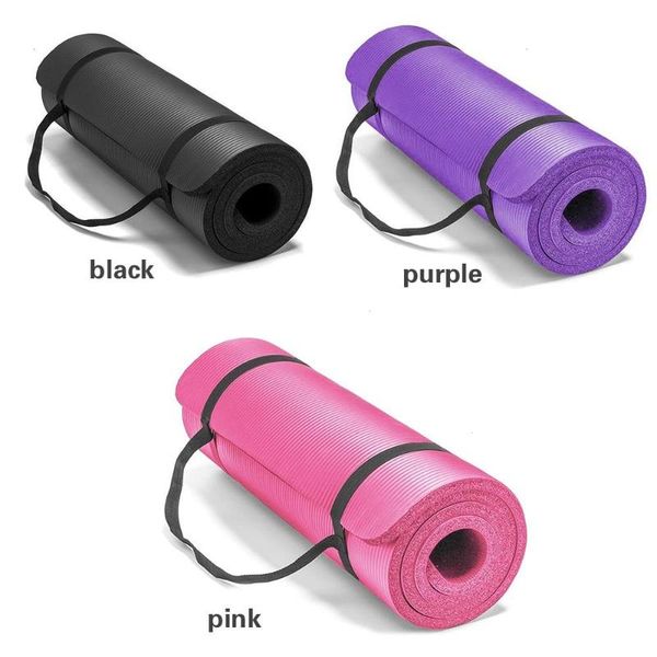 

non-slip mat fitness mat body line aerobics 183 * 61cm hemming elasticity outdoor yoga