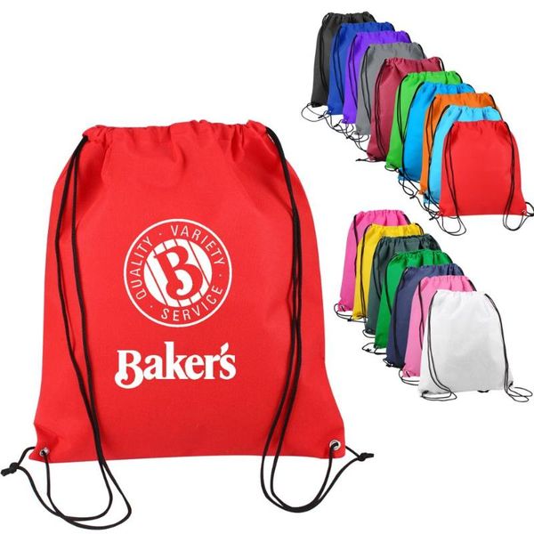 

128843 100pcs drawstring bags toiletry bag waterproof package travel clothes luggage shoe pocket storage organize bag polyester