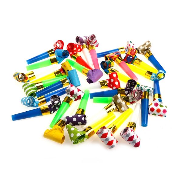 

noise makers blowers blowouts whistles birthday noisemaker kid toy party supplies 30pcs event party kits
