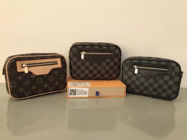 

высокое качество дизайн бренда клатч мужчины и женщины письмо шить небольшой квадратный мешок женская личность косметичка сумка