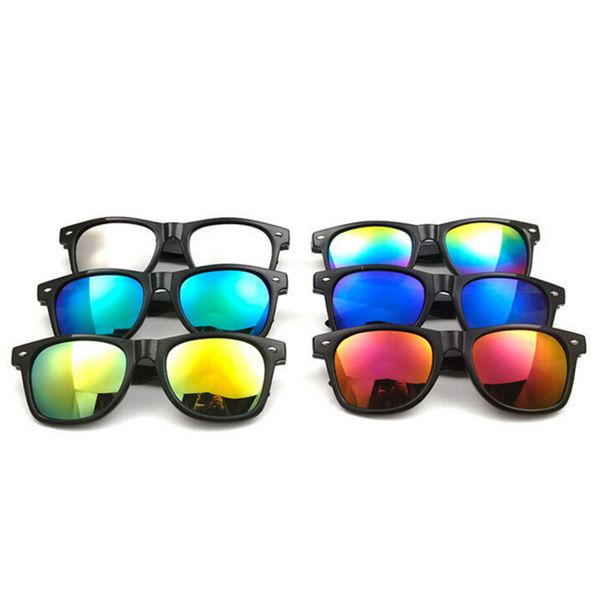 2020 Matte Finish Reflective Color Mirror Lens Large Square Horn Reflective Color Mirror Lens