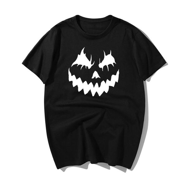 

смешные хэллоуин creepy tshirt зла face men casual cotton тенниски летняя мода хип-хоп streetwear с коротким рукавом тенниски tops, White;black