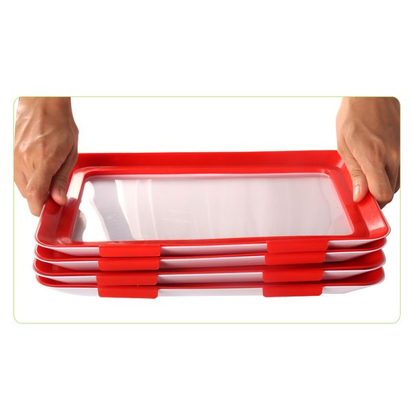 

creative fresh food preservation tray organizer fresh food preservation pallet refrigerator food storage container kitchen
