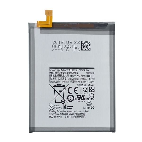 

ebba705abu 100 original battery for a70 a705 sma705 a705fn sma705w 4500mah mobile phone replacement battery