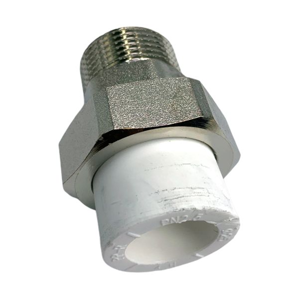 

ppr water pipe connector tube fittings male thread pipe connector fittings g1