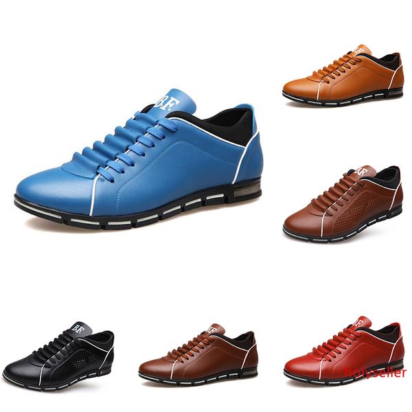 

2020 fashion men s casual leather plus velvet shoes triple black brown blue light tan red mens outdoor business walking main11