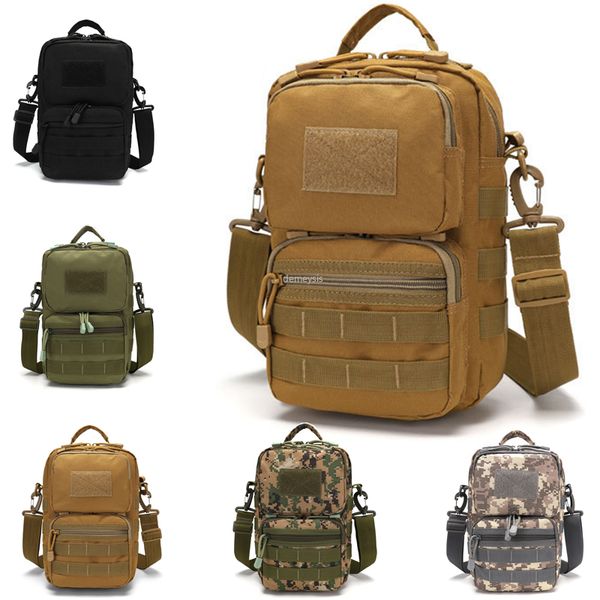 

molle tactical shoulder bag outdoor camping climbing hiking crossbody bags durable shoulder bag chest packs