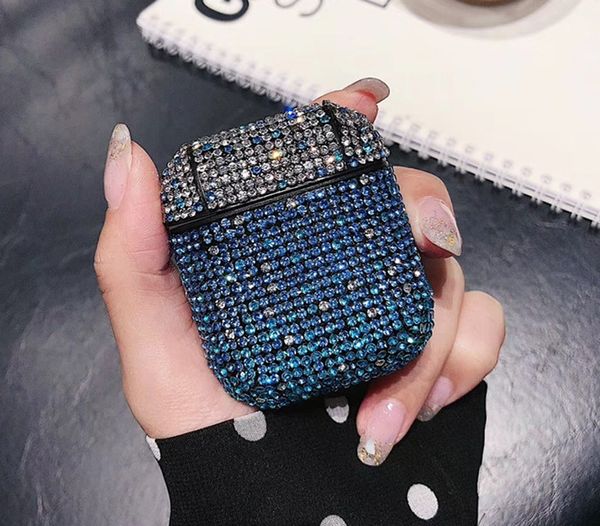 

2pcs case diamond shining glistening bingbing airpods case for apple airpods protector cover for air pods airpod case ing