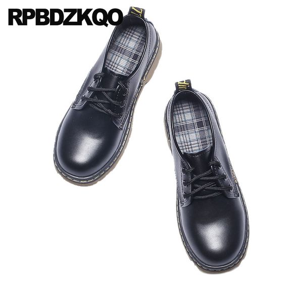 

japanese round toe chinese china flats vintage women oxfords shoes retro 2019 designer fitness lace up fur black winter ladies