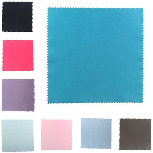 

dhl ship 15x18cm spectacle clothes customization microfiber needle one cleaning wipe cloth lens cloths gscjb013