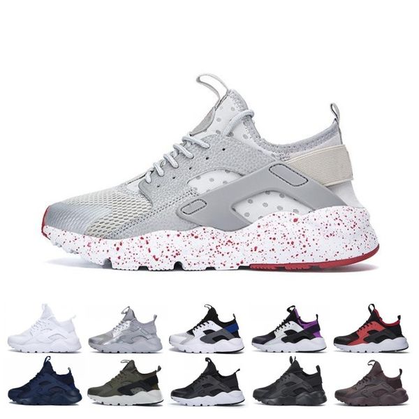 

new hot huarache ультра 4,0 кроссовки mens женщины единоличного тройное белое черный huraches спортивного huaraches кроссовки harache дизайн