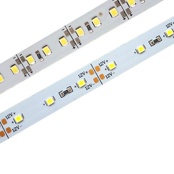 

бесплатная доставка 1m жесткие светодиодные ленты 2835 white led 120leds / 1m super bright led bar свет газа dc12v
