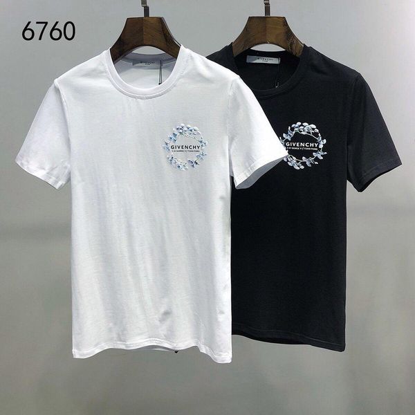 

2020 summer new t-shirts for men and women short sleeve t-shirt blouses fashionable classic wild comfortable high end popular, White