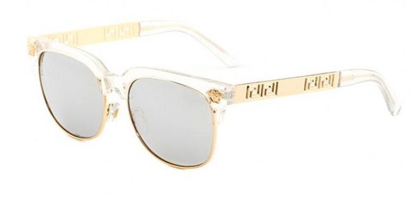 

designer sports sunglasses luxury vintage sunglasses men's fashion driving metal frame glasses uv400, White;black