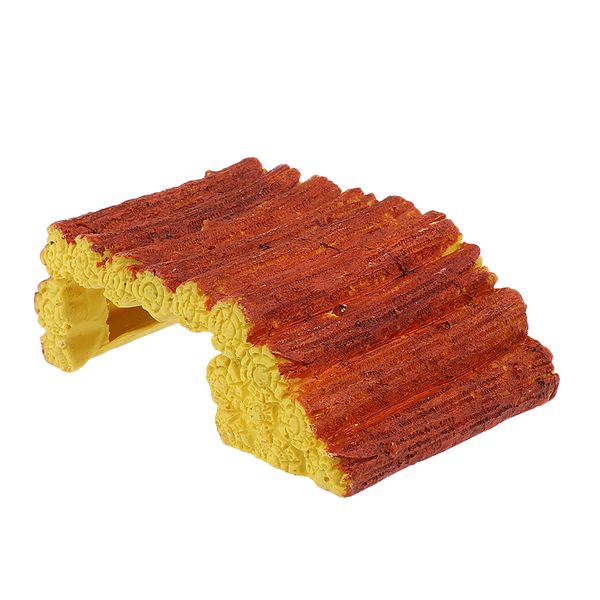 

reptile vivarium decor turtle lizard snake breeding basking hide log stool