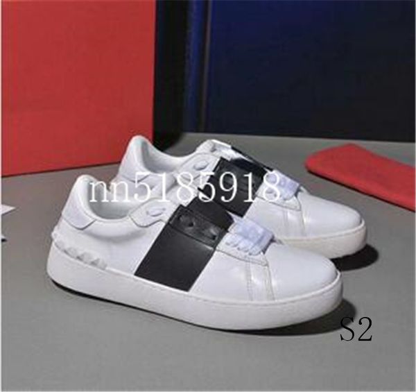 

2019 повседневная обувь качество высокое качество белый шить золото кожа без назва