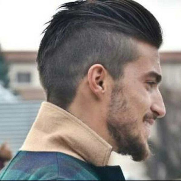 2020 Brazilian Wigs Wholesale Black Handmade Short Straight Male
