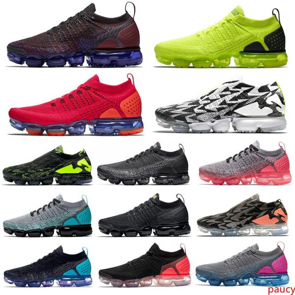 

2020 knit 2.0 men women running shoes acronym light bone black volt punch university red mens trainers designer sports sneaker 36-45