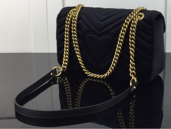 

2019 new designer women handbag real leather womens handbags brand women purse chain shoulder bag marmont purse ing
