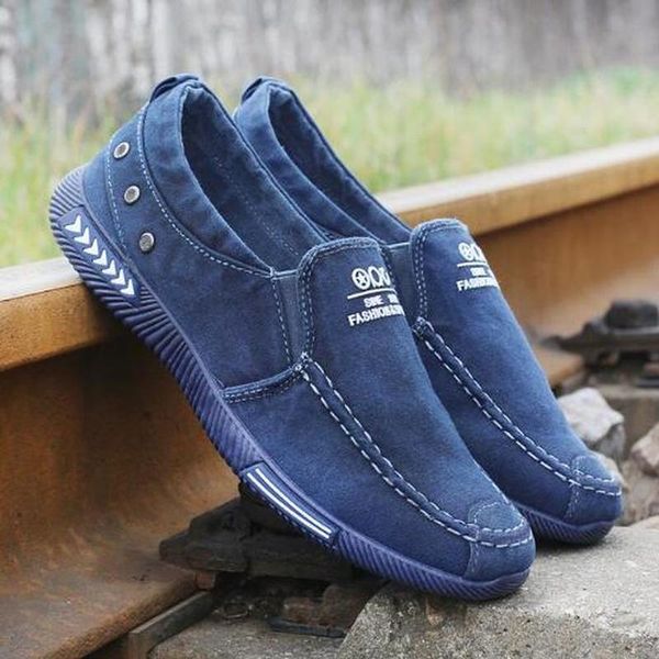 

dwayne canvas men shoes denim lace-up men casual shoes new 2018 plimsolls breathable male footwear spring autumn flat, Black