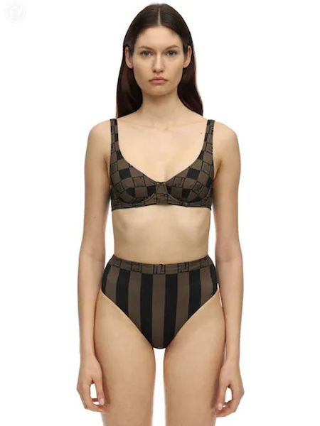 

2020 designer swimsuit popular brand ladies swimwear letter and pattern one-piece swimsuit women summer clothing various styles bikinis 0, White;black
