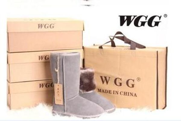 

2018 wgg women's classic tall boot womens boots boot snow boot winter boots leather boots us size 5--13, Black