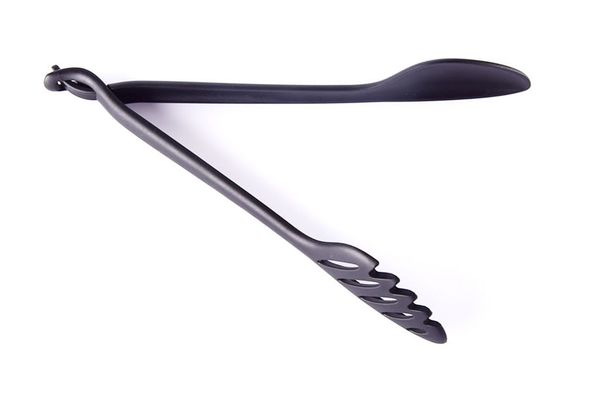 

pasta spaghetti tongs nylon noodle tongs food clips stainless steel handle cooking utensils kitchen accessories home