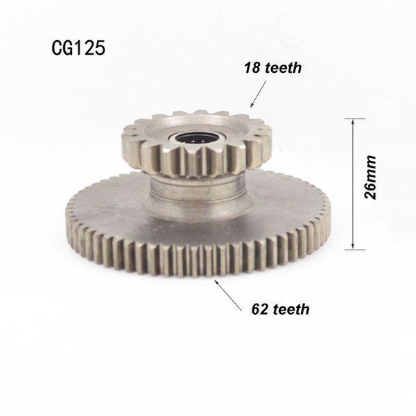 

a487 motorcycle engine starter clutch gear transmission gear for cg125 cg150 cg200 chain drive engine starter scooter