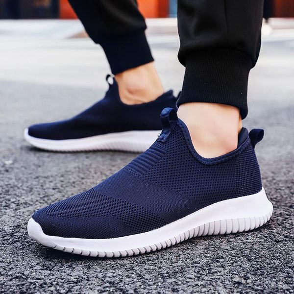 

large size breathable women's sneakers ladies sports shoes men running shoes for women footwear for sport summer blue gym a646