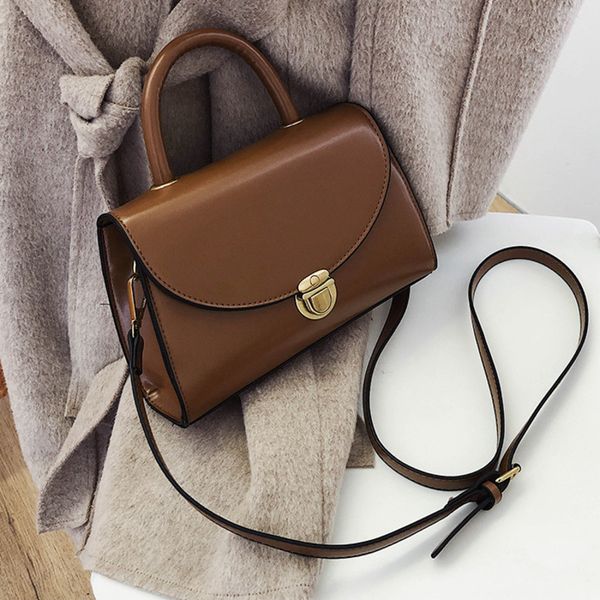 

luxury pu leather fashion women handbag messenger bag 2020 solid color small crossbody bags fashion brand women shoulder bag